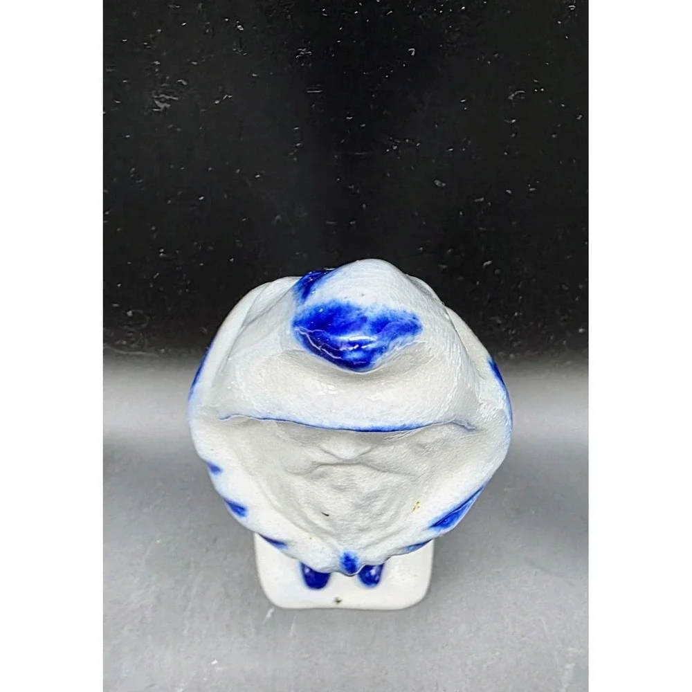 Vintage Eldreth Pottery Salt Glaze Santa Claus Christmas Figurine 9.5